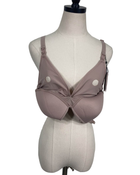 secondhand Kindred Bravely Minimalist Hands-Free Pumping And Nursing Plunge Bra, XX-Large, Regular, Lilac Stone