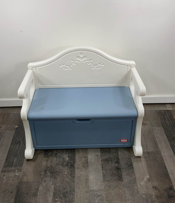 used Little Tikes Victorian Toy Box Bench