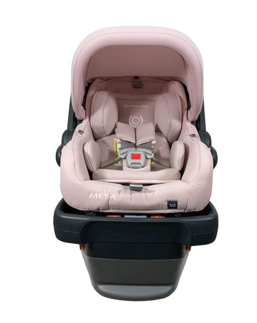 secondhand UPPAbaby MESA V2 Infant Car Seat, 2022, Alice (Dusty Pink)