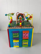 used ALEX Toys Discover My Busy Town Wooden Activity Cube