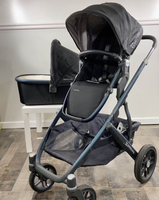 secondhand UPPAbaby VISTA Stroller, Jake (Black), 2017