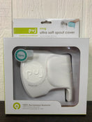 used Puj Ultra Soft Spout Cover, White