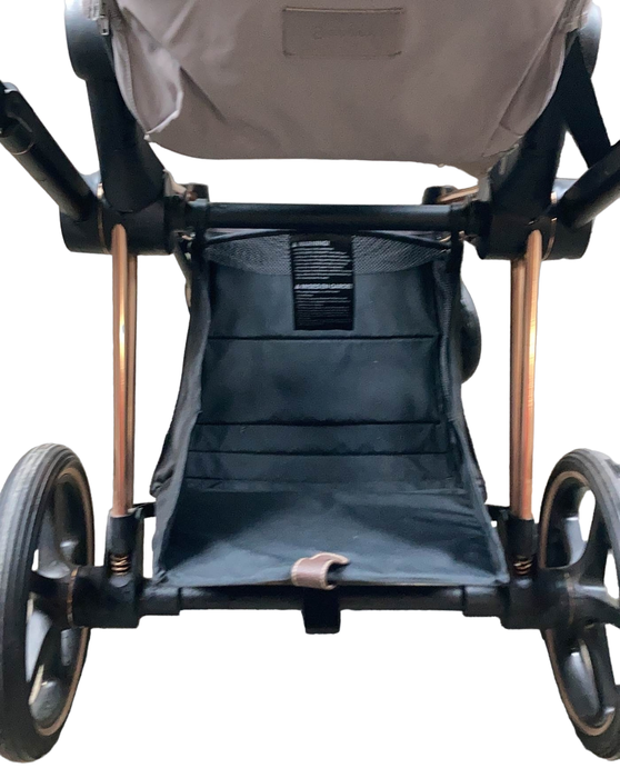 Cybex PRIAM Stroller, Rosegold, Manhattan Grey, 2019