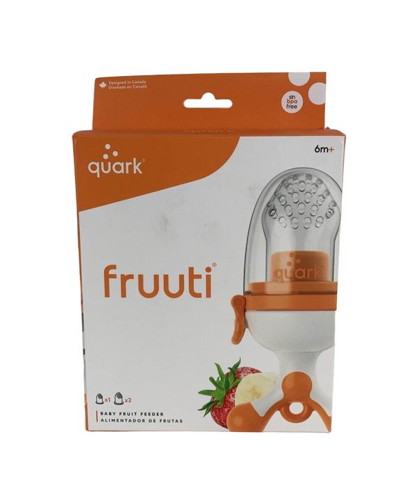 used Quark Fruuti Baby Fruit Feeder