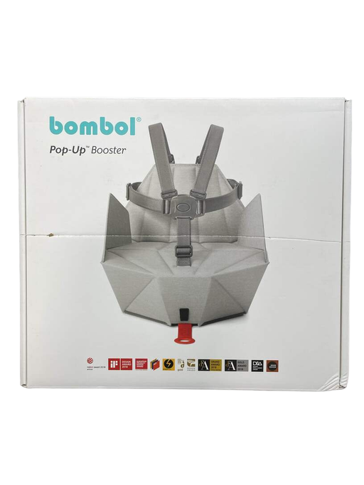 used Bombol Pop-Up Booster, Pebble Grey