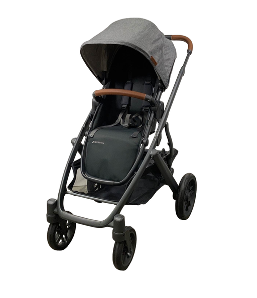 secondhand UPPAbaby VISTA V2 Stroller, 2023, Greyson (Charcoal Melange)