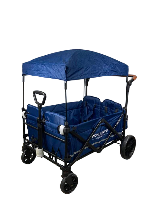 secondhand Wonderfold X4 Push & Pull Quad Stroller, 2022, Navy