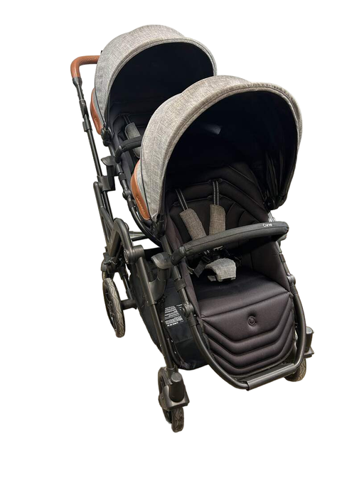 used Contours Curve Double Stroller, 2018, Graphite