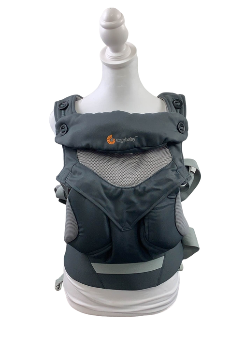 used Ergobaby 360 All Positions Cool Air Mesh Baby Carrier, Carbon Grey