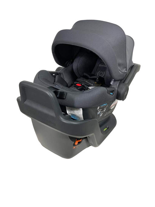 used UPPAbaby MESA MAX Infant Car Seat and Base, PureTech Greyson, 2022