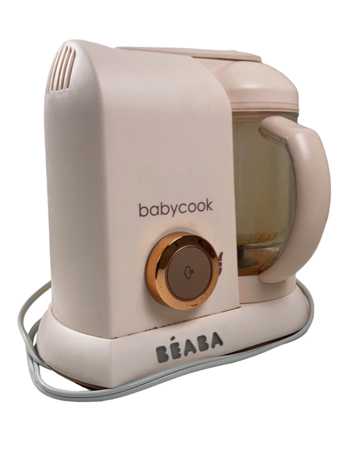 used Beaba Babycook Solo 4-in-1 Baby Food Maker, Rose Gold