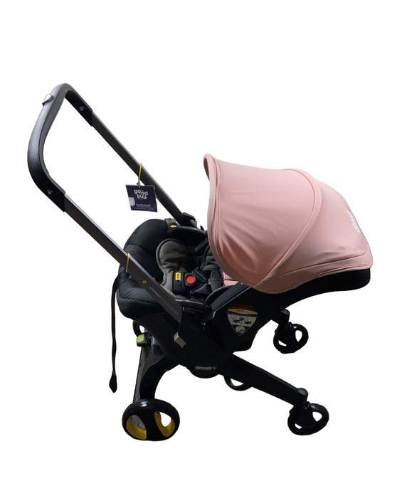 secondhand Doona Infant Car Seat & Stroller Combo, 2022, Blush Pink