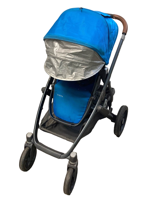 used UPPAbaby VISTA Stroller, Georgie (Marine Blue), 2015