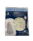 secondhand Halo SleepSack Swaddle, Newborn, Forest