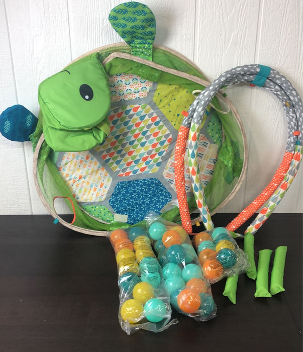 used Infantino 3-in-1 Grow with me Activity Gym and Ball Pit