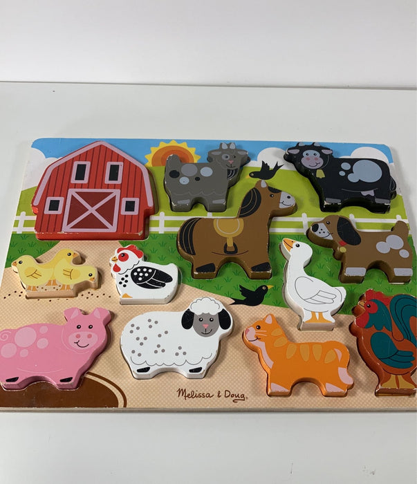 secondhand BUNDLE Melissa & Doug Wooden Puzzles