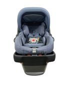 secondhand UPPAbaby MESA V2 Infant Car Seat, 2023, Gregory (Blue Melange Merino Wool)