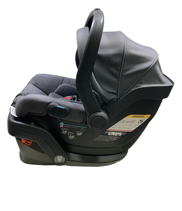 secondhand UPPAbaby MESA V2 Infant Car Seat, 2023, Charcoal Melange Merino Wool)