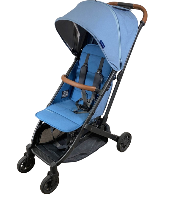 used UPPAbaby MINU V2 Stroller, 2022, Charlotte (Coastal Blue)