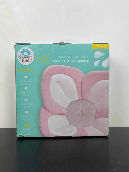 secondhand Blooming Bath Baby Bath, Lotus in pink/grey