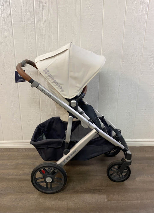 secondhand UPPAbaby VISTA Stroller, Bryce (White Marl), 2017