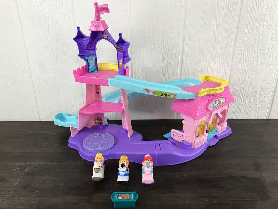 used Fisher Price Little People Disney Princess Klip Klop Stable Play Set