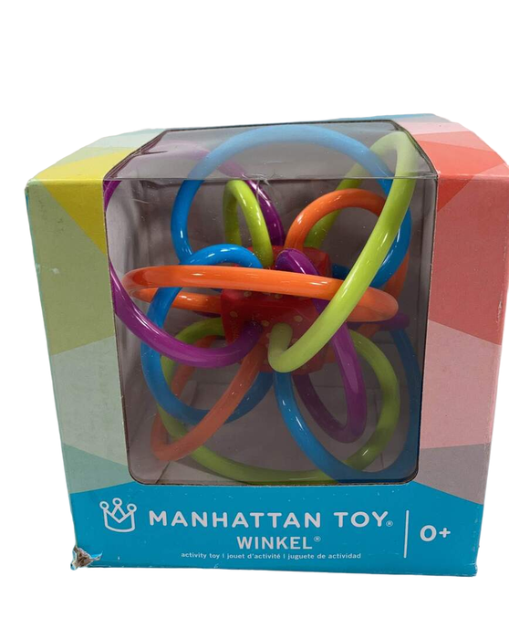 used Manhattan Toy Winkel Rattle And Sensory Teether Toy