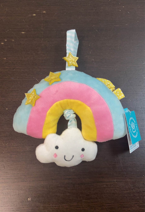 used Manhattan Toy Musical Pull Toy, Cherry Blossom Rainbow