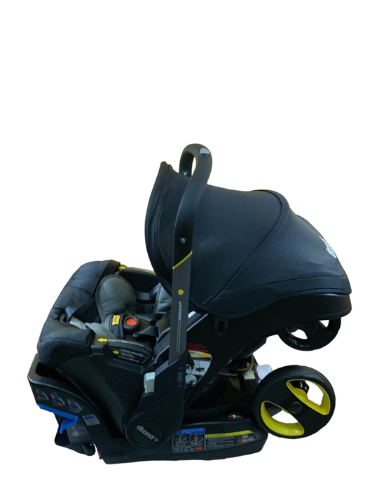 secondhand Doona Infant Car Seat & Stroller Combo, Nitro Black, 2022