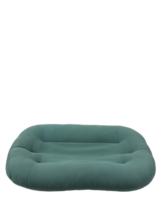 used Snuggle Me Organic Sensory Infant Lounger, Moss