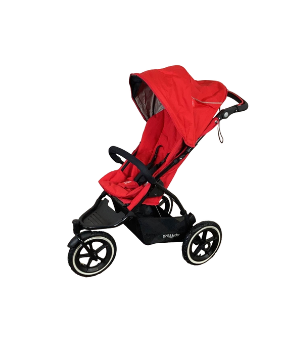 used Phil & Teds Navigator 2 Stroller, 2015, red