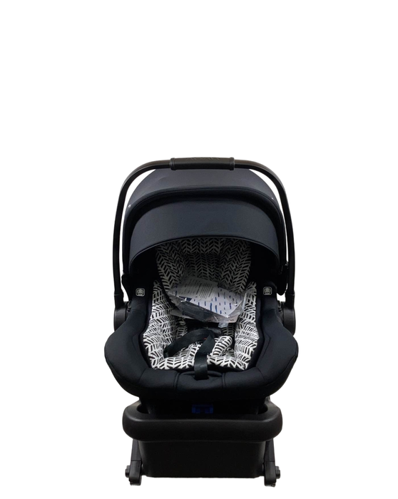 used Nuna Pipa Lite LX Infant Car Seat, Broken Arrow Caviar