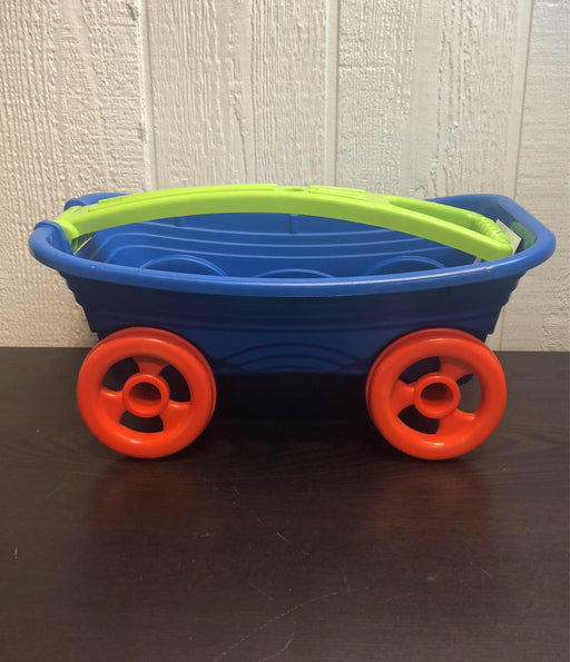 secondhand American Plastic Toys Beachcomber Wagon Set