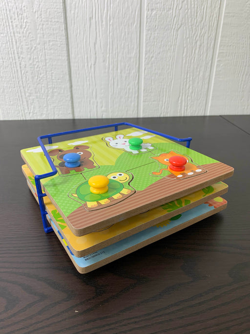 used BUNDLE Wooden Puzzles