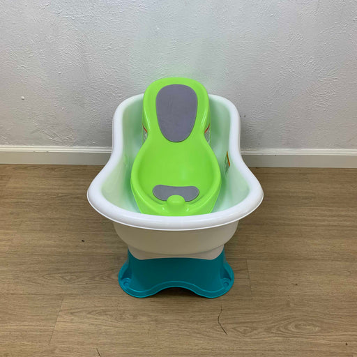 secondhand Summer Infant Comfort Height Bath Center With Step Stool