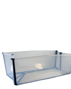 secondhand Stokke Flexi Bath Foldable Baby Bathtub, Transparent Blue, XLarge