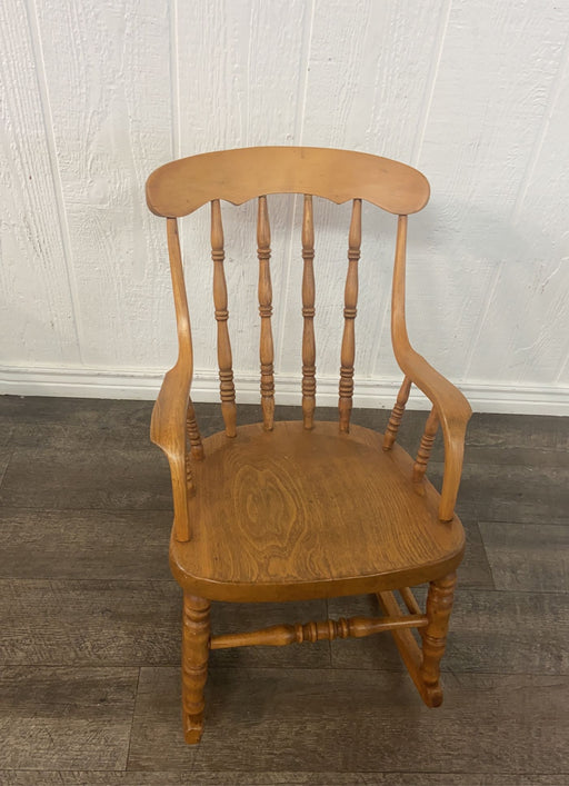 secondhand Child’s Wooden Rocking Chair