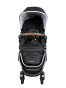 secondhand Mockingbird Single Stroller, 2023, Black, Silver With Penny Leather, Watercolor Drops