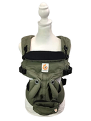 used Ergobaby Omni 360 Cotton Baby Carrier, Khaki Green