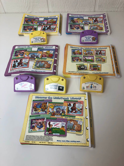 secondhand BUNDLE Leap Frog Little Touch Books With Cartridge