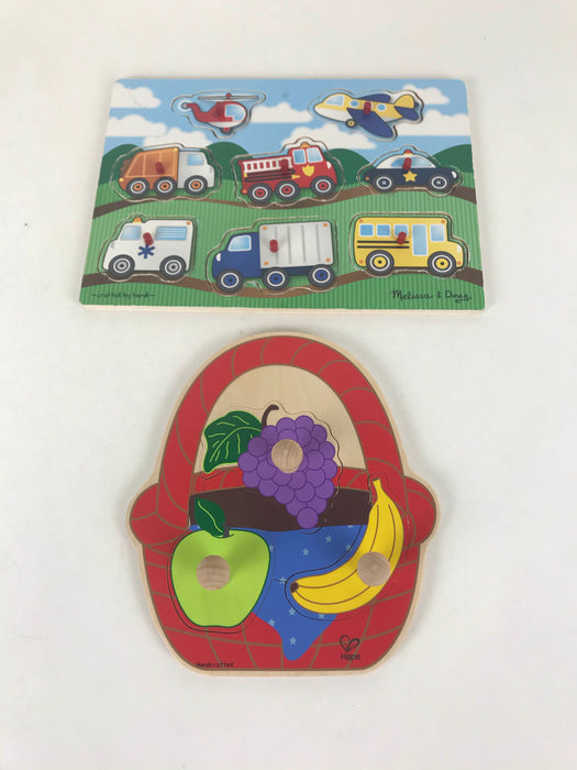 used BUNDLE Toddler-Preschool Puzzles