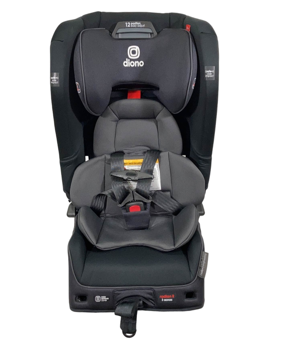 secondhand Diono Radian 3RXT SafePlus Car Seat, Black Jet, 2023