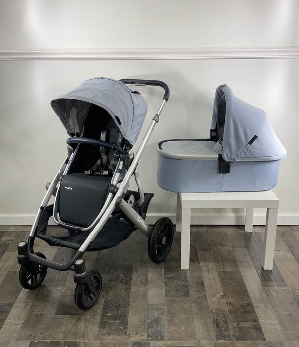 secondhand UPPAbaby VISTA Stroller, William (Chambray Oxford), 2019