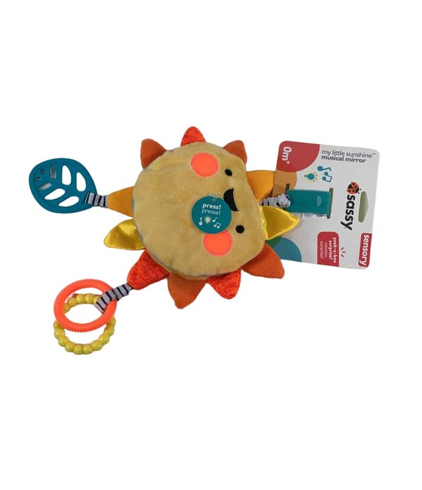 secondhand Sassy My Little Sunshine Musical Mirror Activity Toy