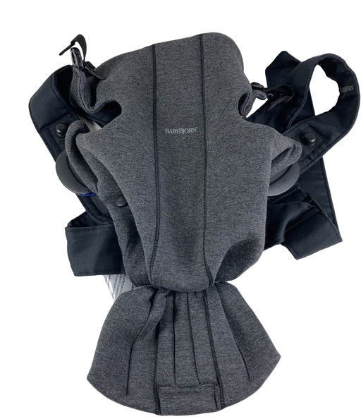 used BabyBjorn Baby Carrier Mini, Charcoal Gray 3D Jersey