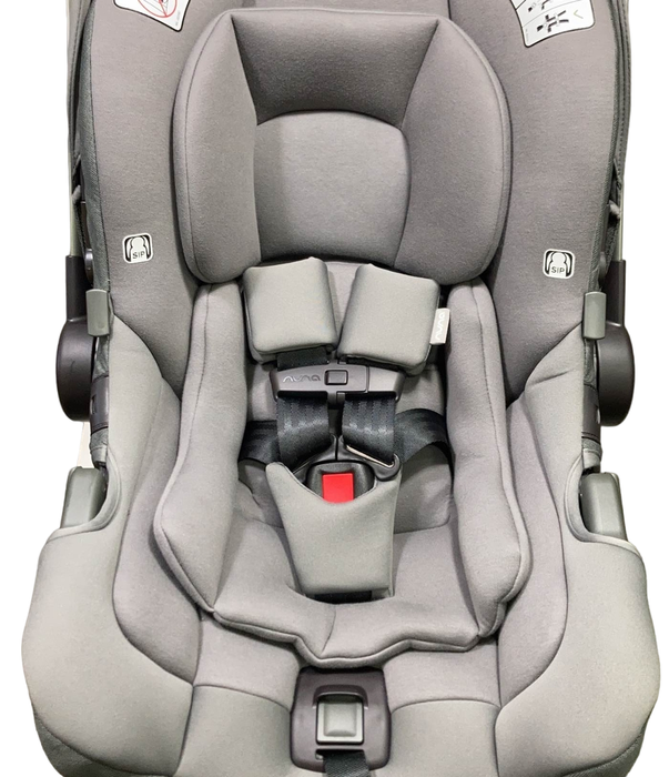 Nuna PIPA rx Infant Car Seat with RELX Base, 2022, Granite