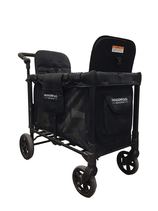 used Wonderfold W2 Original Multifunctional Double Stroller Wagon, 2021, Black