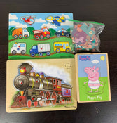 used BUNDLE Wooden Puzzles