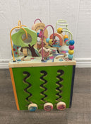 secondhand B. toys Zany Zoo Wooden Activity Cube