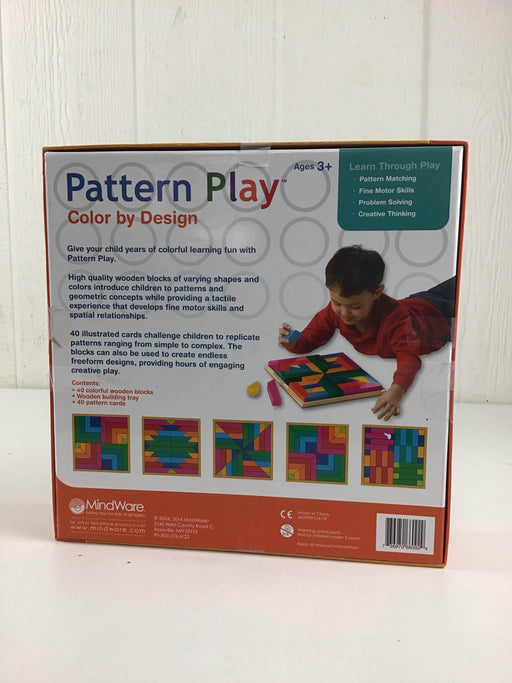 secondhand MindWare Pattern Play Color By Design